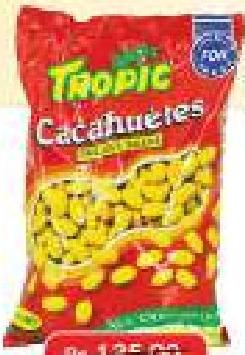 Tropic Roasted Peanuts In Alu Bag 400g
