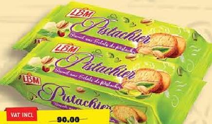 LBM Cookies Pistachier 140g