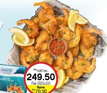 Seacrets Breaded Tail on Shrimps 41/50 India - 500g