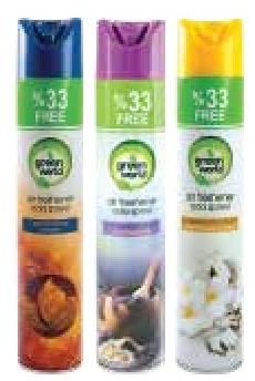 Green World Air Freshener 300ml + 33% FREE