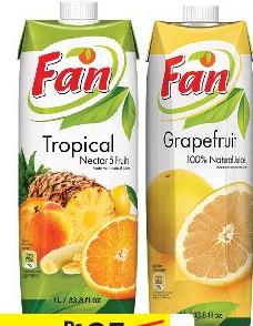 Fan Juice 1L (Tropical, Grapefruit, etc.)