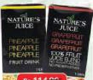 Nature's Juice 100% Fruit Juice 1L