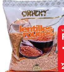 Orient Red Lentils 500g