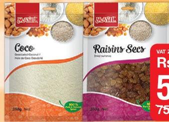 Mayil Coco & Raisin Secs - 250g