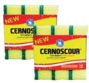 Cernoscour Sponge Scourer x 3