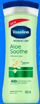 Vaseline Intensive Care Aloe Soothe Body Lotion 400ml