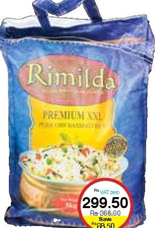 Rimilda Special Grade Basmati - 5kg