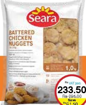 Seara Battered Chicken Nuggets - 1kg