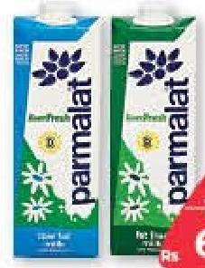 Parmalat Everfresh Lait Uht Entier, Demi-Écrémé & Écrémé 1L