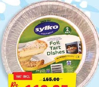 Sylko Foil Tart Dishes 2 Pack