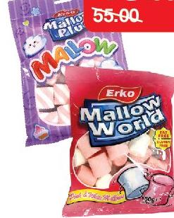 Marshmallow - Erko Swirl / Pink and white le sachet de 150g