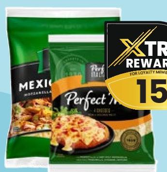 PERFECT ITALIANO Grated Cheese 150g All Refs