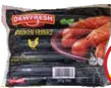 Dewfresh Chicken Franckfurters - 340g