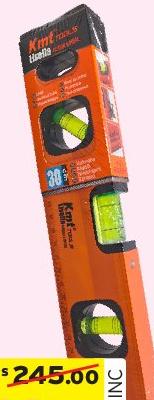 Aluminum Lineal Level 30CM