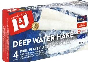 I&J Hake Fillet 400G