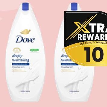 DOVE Shower Gel 750ml All Refs