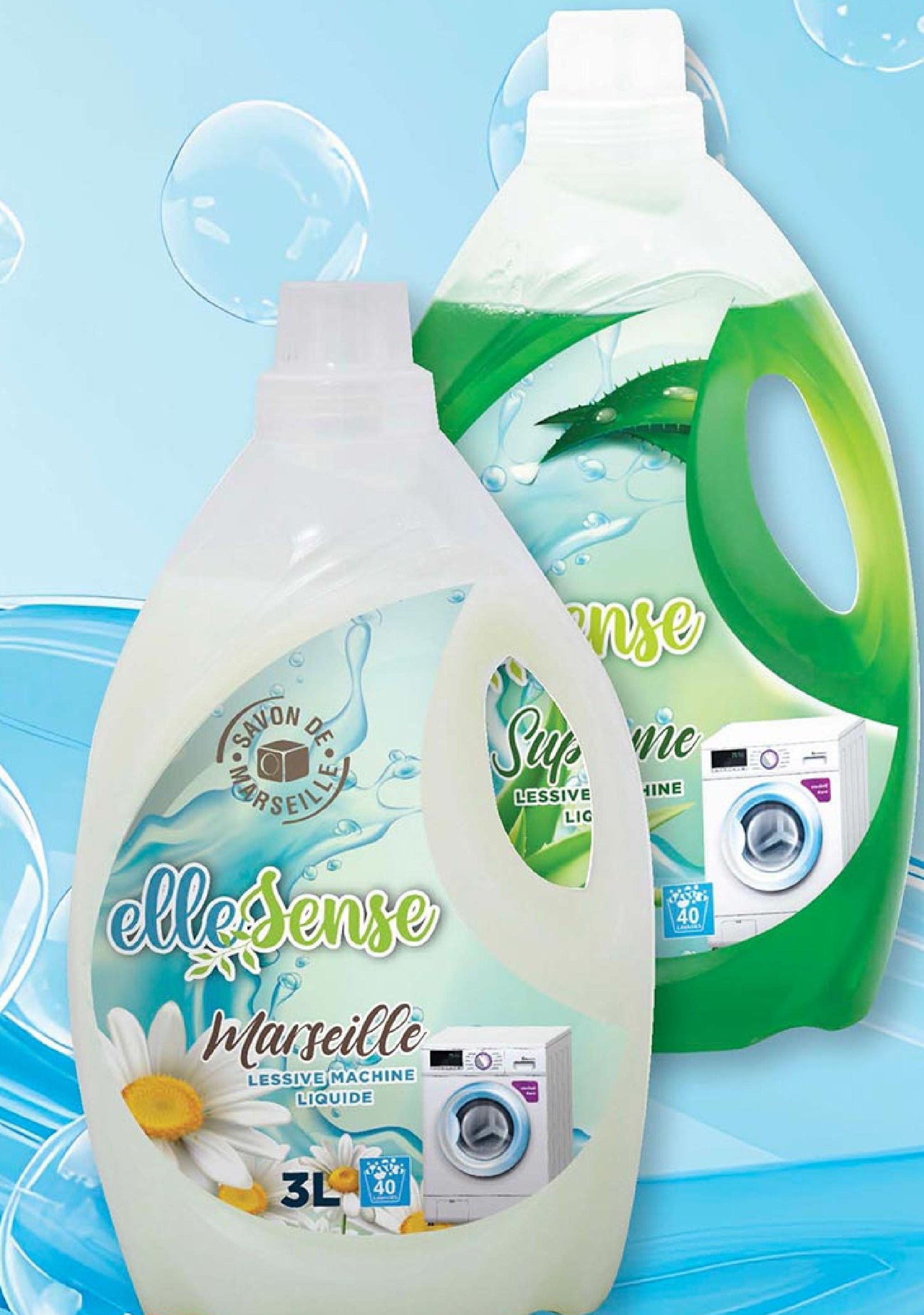 ElleSense Liquid Machine Marseille Blanc / Vert Supreme 3L