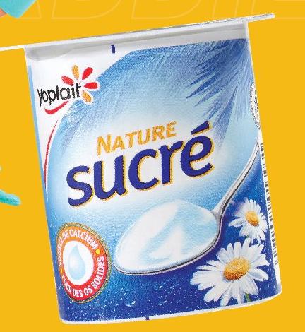 Yoplait Nature Sucré 125ml