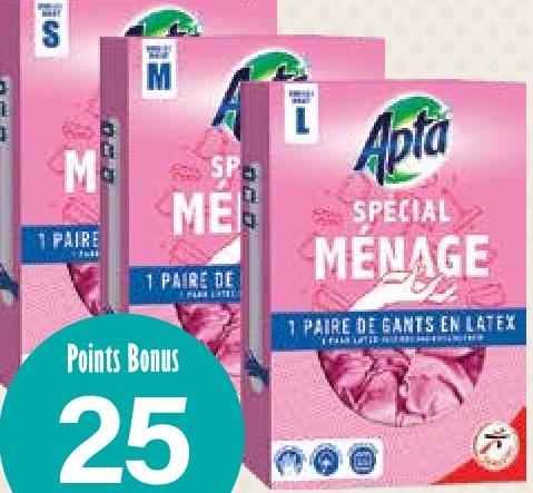 Apta Special Menage Latex Gloves (Large/Medium/Small)