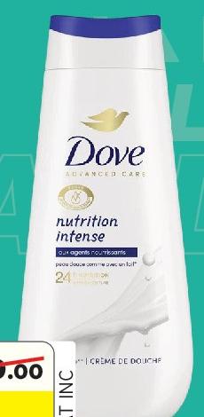 Dove Advanced Care Nutrition Intense Body Wash 225ml