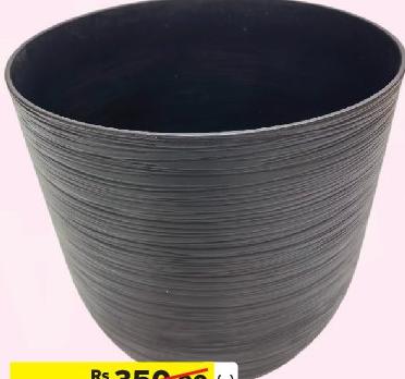 Plastic Flower Pot 25.4 X 24.4CM