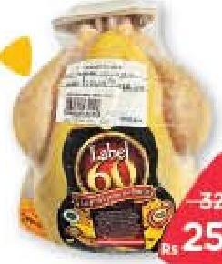 Label 60 Whole Chicken