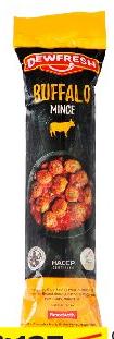 DEWFRESH BUFFALO MINCED BEEF 300G