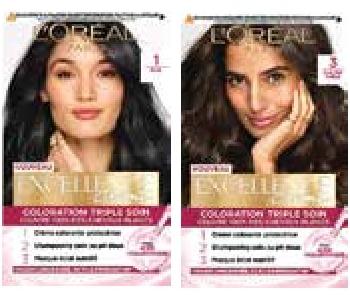 Excellence Coloration Crème Permanente pour Cheveux