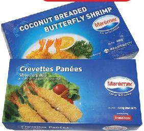 Marémer Coconut / Nature Breaded Butterfly / Torpedo Shrimp, 400g