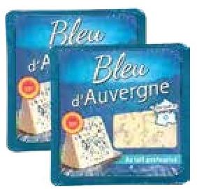 Bleu d'Auvergne Fromage au Lait Pasteurisé 125g