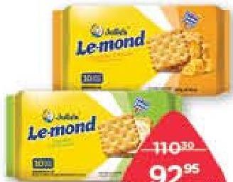 Julie's Le-Mond Puff Sandwich Cheddar Cheese, Lemon, Chocolate Hazelnut 170/180 g