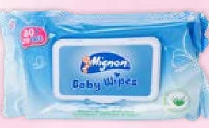 MIGNON Baby Wipes 80 + 20 Gratuits