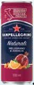 San Pellegrino Naturals Pomegranate & Orange 330ml