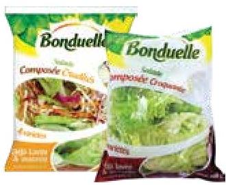 Bonduelle Salade Composé Crudités, 175g / Croquante 150g