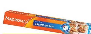 MACROMAX PRE CUT BAKNG PAPER 10 PCS