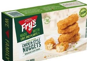 Fry's Chicken Style Nuggets 380g / Polony 500g