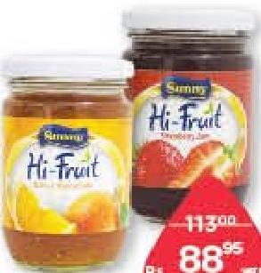 Sunny Hi-Fruit Jam 285 g