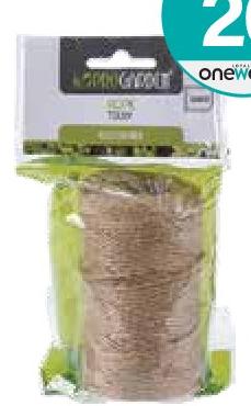 Pro Garden Natural Hemp Rope 75m