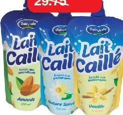 Lait Caillé - Dairyvale le sachet de 200ml