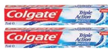 Colgate Dentifrice Triple Action / Whitening 75ml