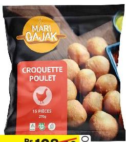 Mari Gaja Samoussa / Croquette / Pate / Spring Roll Poulet - Poisson X 15 270G