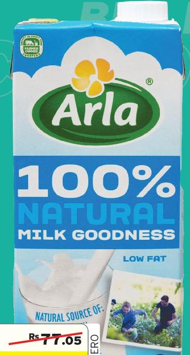Arla UHT Milk Brik 1L (Low Fat / Full Cream)