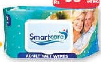 Smart Care 50 Adult Wipes