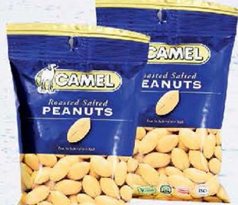 Camel Roasted Salted Peanuts 36G