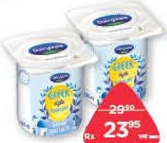 Dairyvale Greek Style Yaourt Nature sans Sucre 125 g
