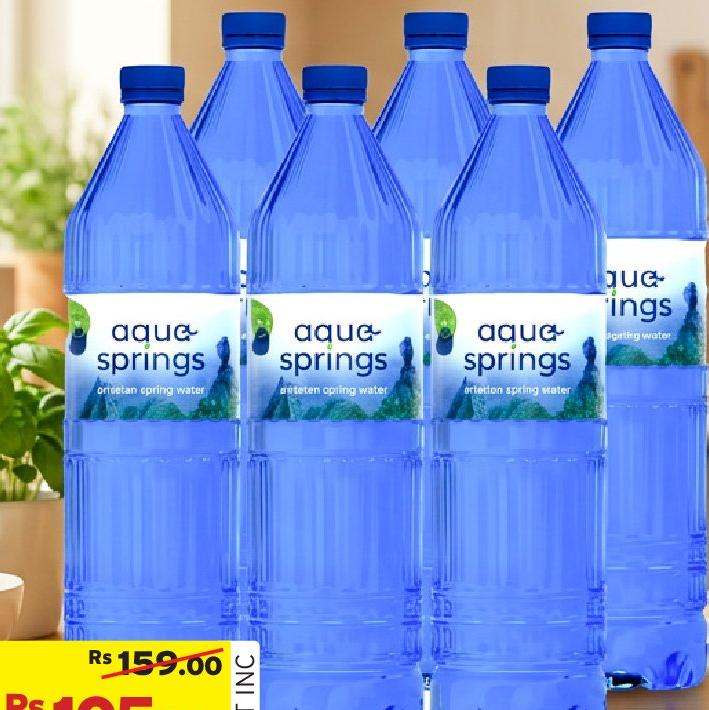 AQUA SPRING WATER 1.5LT PACK OF 6