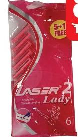 Lady Twin II Razors 5+1 Free