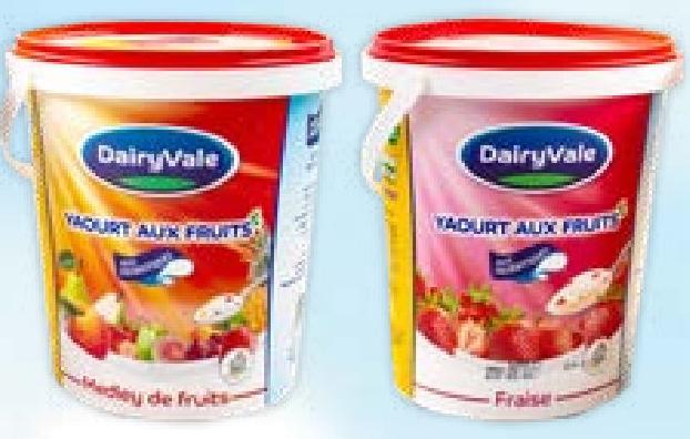 DAIRYVALE Yaourt Fruits 1kg