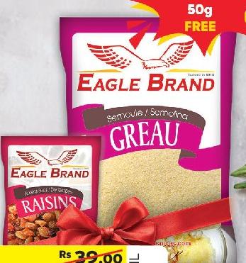 Eagle Brand Greau Normal Semolina 500g