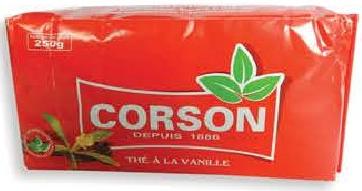 Corson Tea Vanilla 250g